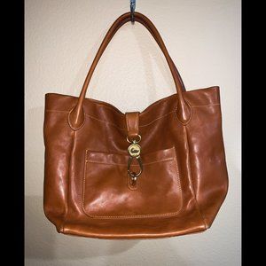 Dooney & Bourke – Florentine Logo Lock Tote